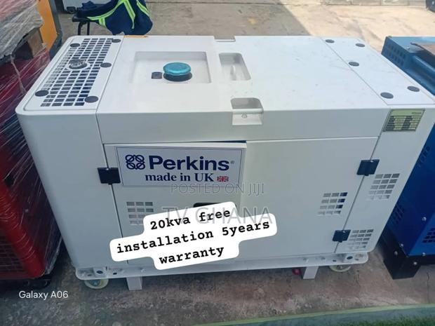 Perkins 20kva Soundproof Generator – Reliable Industrial Power · Photo 1