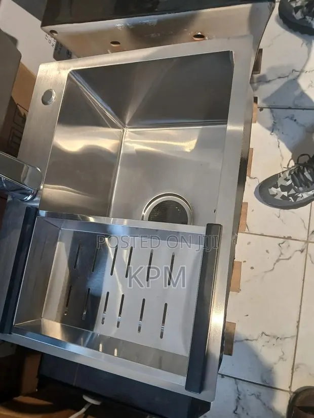 Anti Rust Stainless Steel Cabinet Kitchen Sink and Accessories · Photo 1
