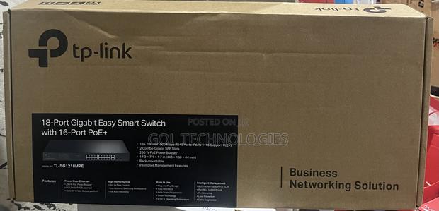 Tp-Link 18-Port Gigabit Easy Smart Switch With 16-Port Poe+ · Photo 2