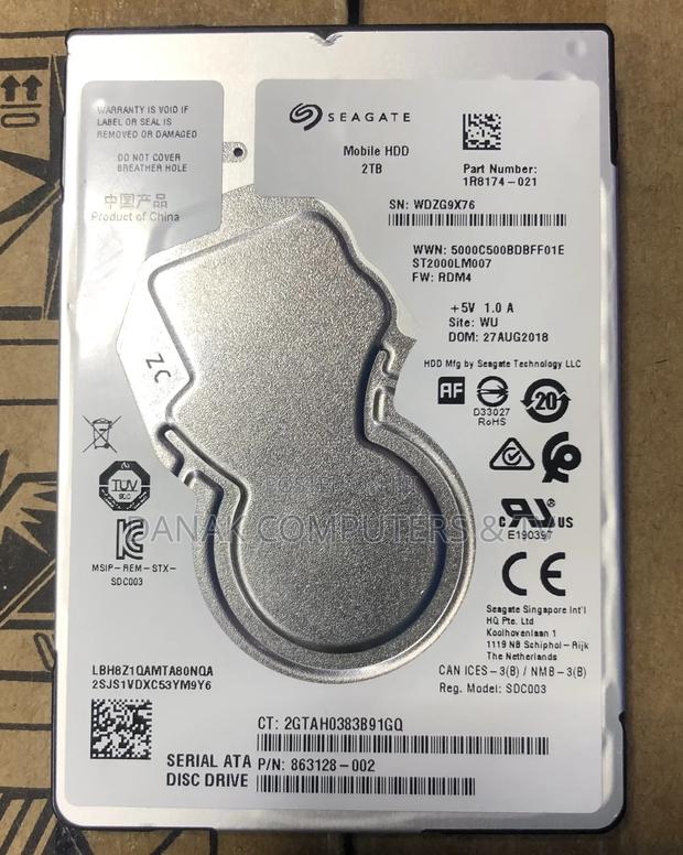 Seagate Laptop Hdd 2tb · Photo 1