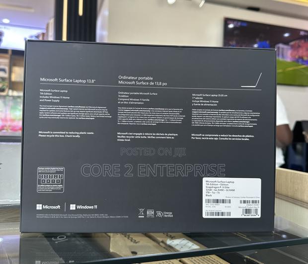 New Microsoft Surface Laptop 32GB Qualcomm Snapdragon X Elite SSD 1T · Photo 3