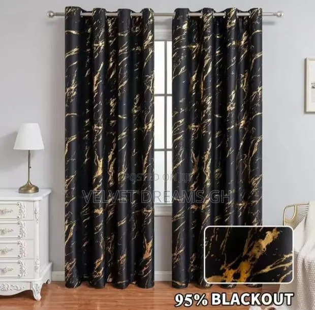 2-in-1 Pure Cotton Curtains – Quality Elegant · Photo 1