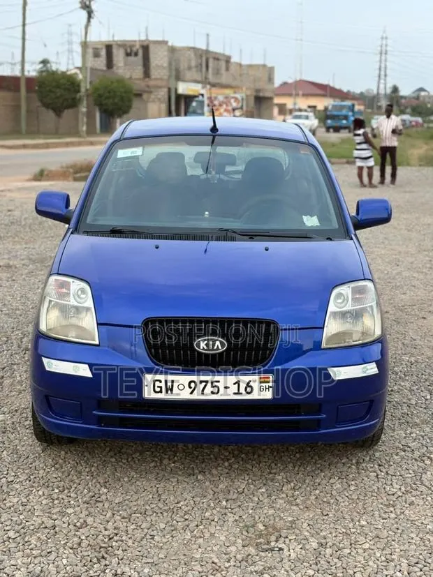 Kia Morning 2008 Blue · Photo 1