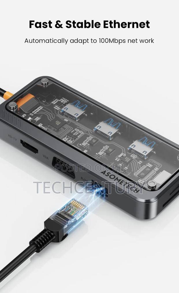 10-in-1 Dock Station Type C Hub · Photo 5