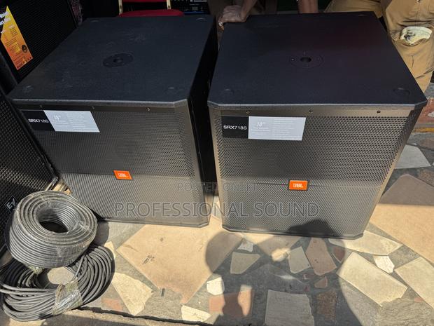 Two JBL Srx718s 18" Passive Subwoofers · Photo 1