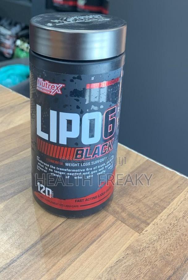 Fat Burner Nutrex Lipo 6 Black Fat Burner Weight Loss · Photo 1