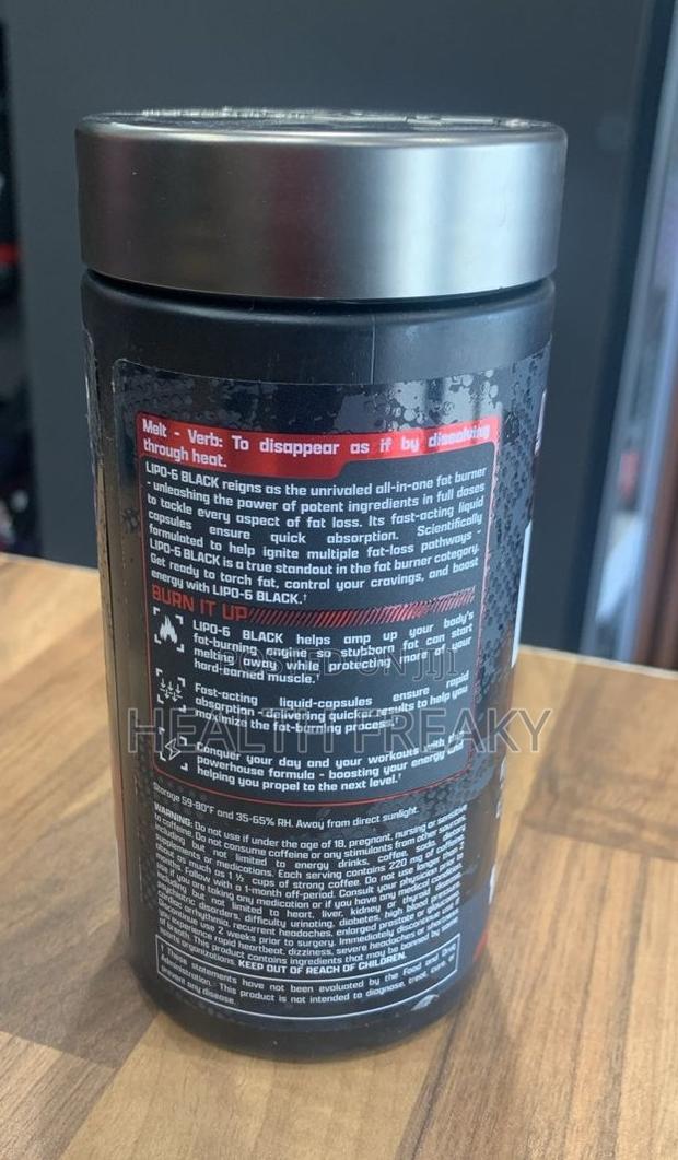 Fat Burner Nutrex Lipo 6 Black Fat Burner Weight Loss · Photo 2