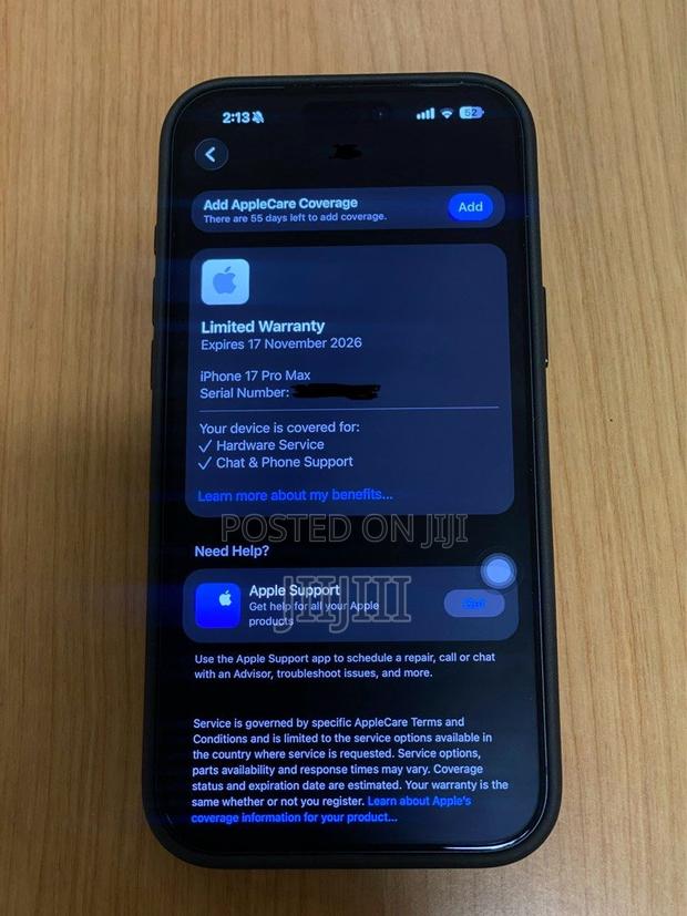 Apple iPhone 17 Pro Max 256 GB Blue · Photo 2