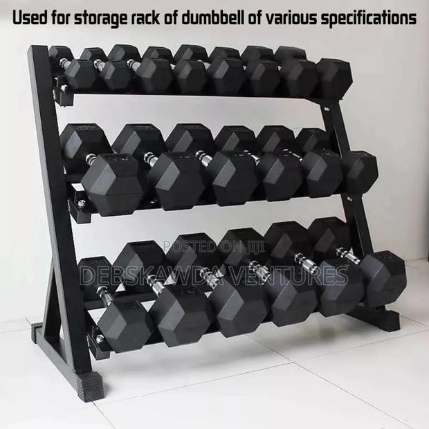 3 Level Commercial Rack(20pcs Of Dumbbells) · Photo 5