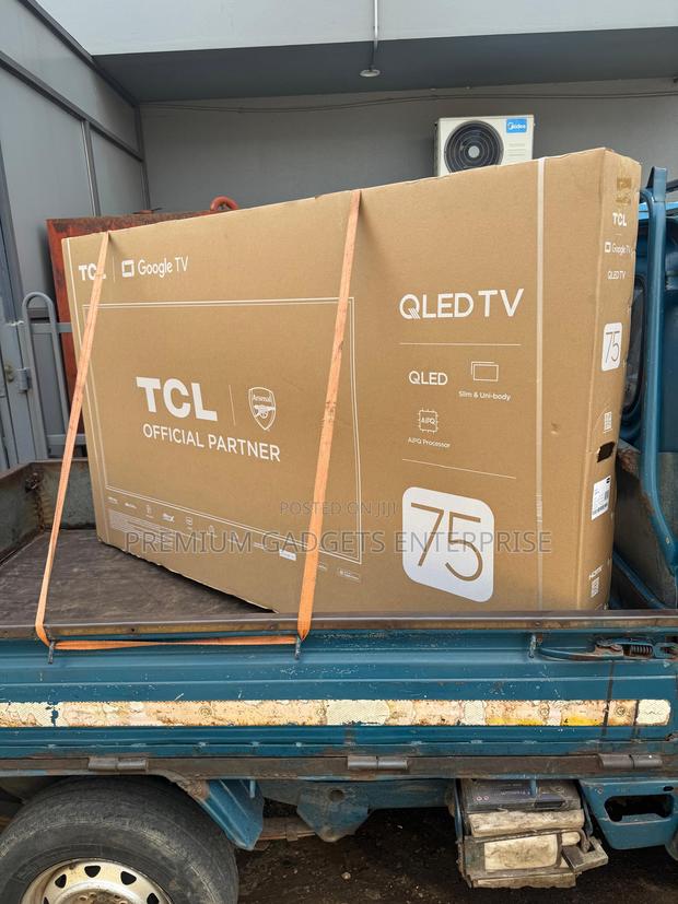 TCL 75′′ Qled Smart Andriod Television | 2025 Model 75T6D · Photo 1