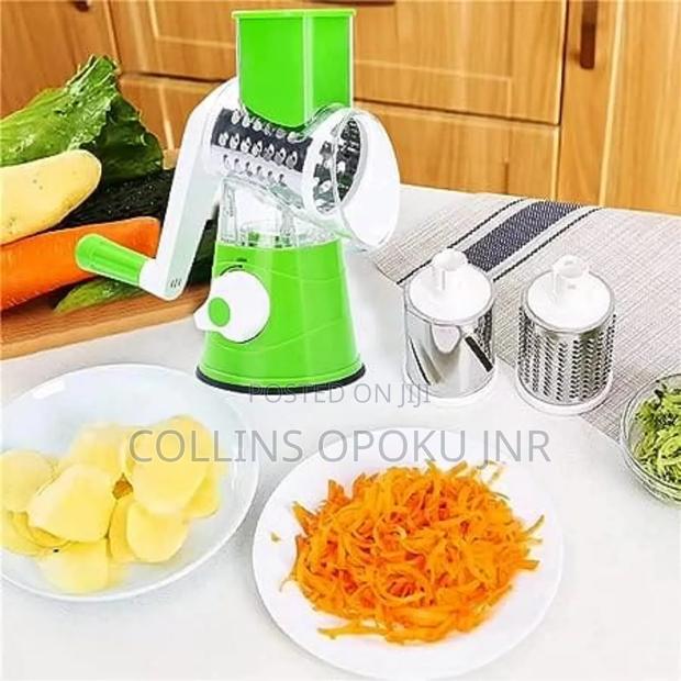 Cheese Grater Rotary Handheld Vegetable Slicer, Shredder Family Cook · Photo 2