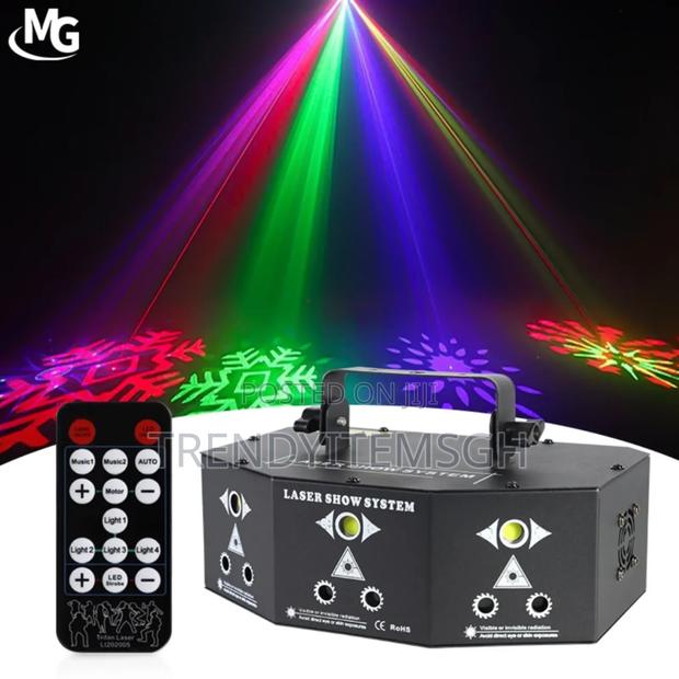 9 Eye Laser Projector Light Strobe Disco Party Light · Photo 1