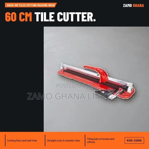 Basic-60 Tiles Cutting Machine 60Cm - RUBI-25956 · Photo 1