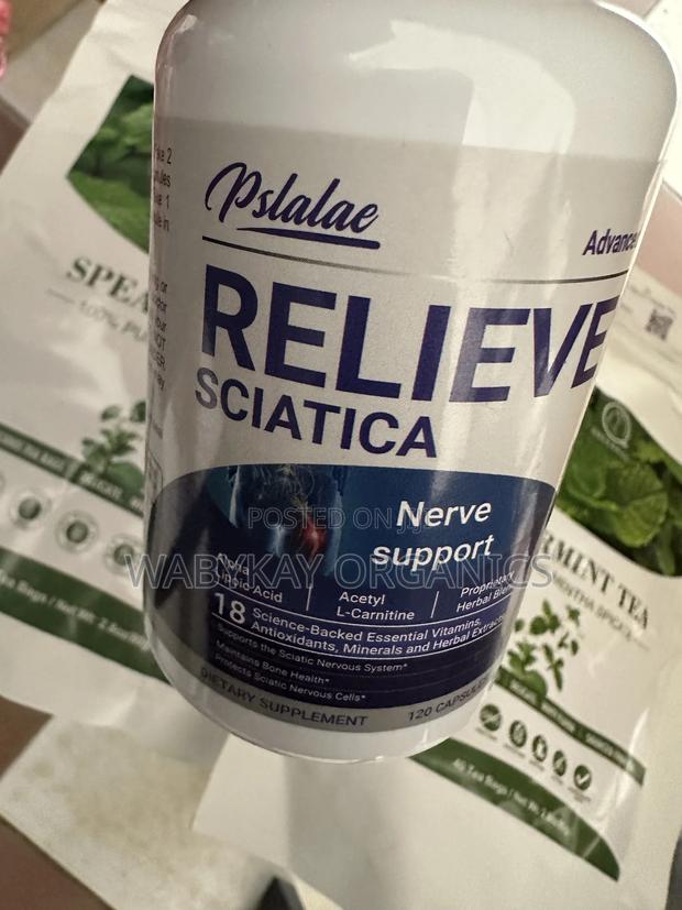 Relieve Sciatica 120 Capsules · Photo 1