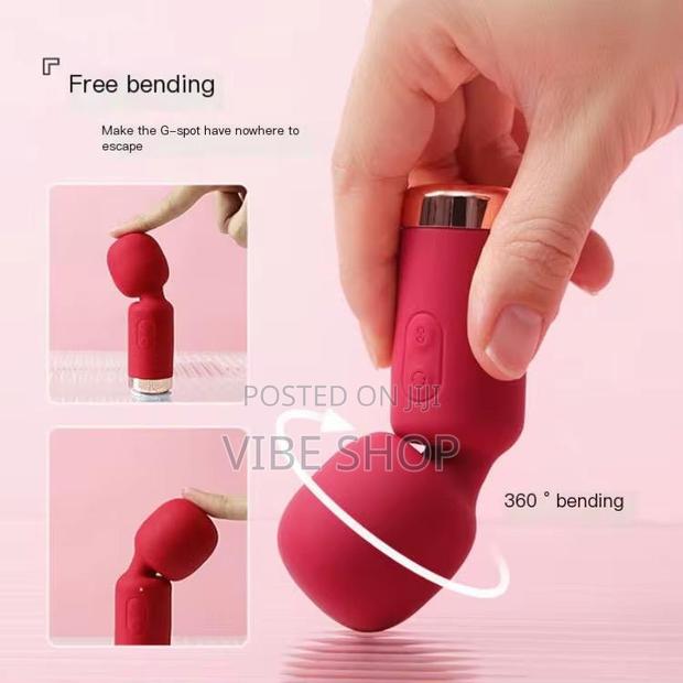Premium Mini Wand Vibrator– Powerful Cordless Mini Magic Wand Massager · Photo 2