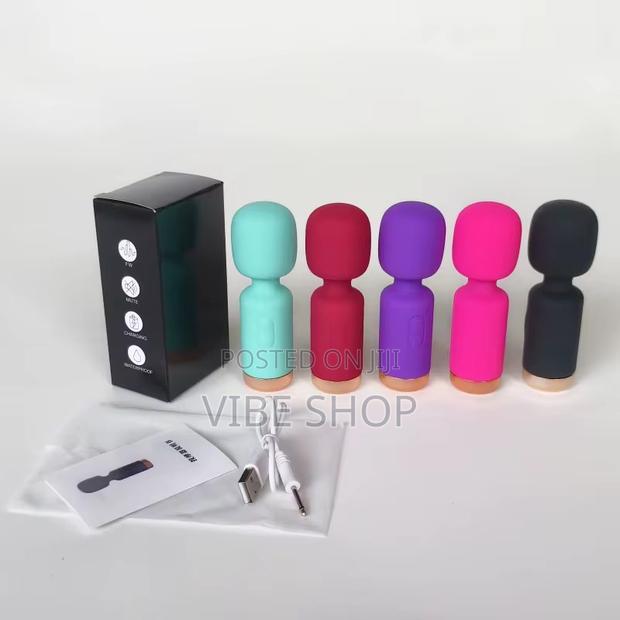 Premium Mini Wand Vibrator– Powerful Cordless Mini Magic Wand Massager · Photo 4