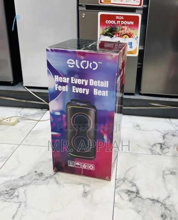 Order Durable Eldo Pb1-100 Double 6,5" Bluetooth Speaker(Black) · Photo 1