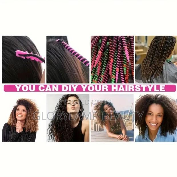 Spiral Hair Perm Rods – Easy Curl Styling Rollers 12pcs Mixed Colors · Photo 3
