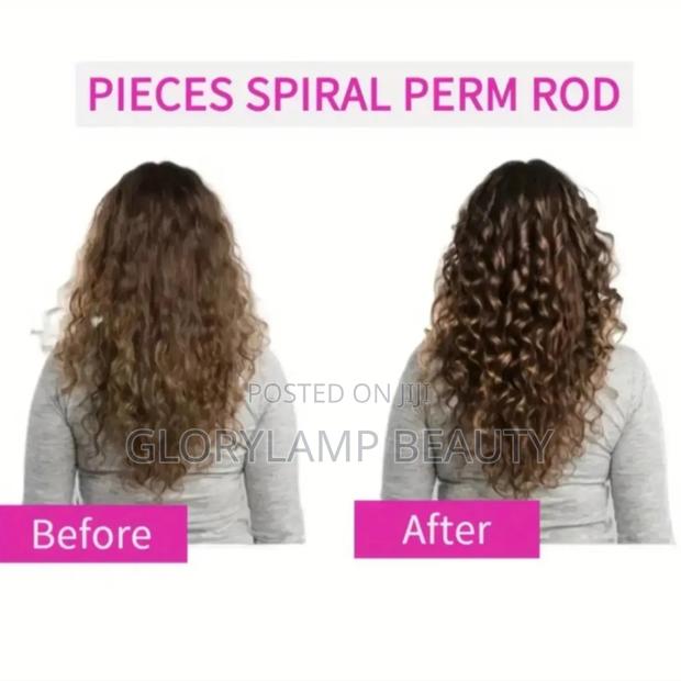 Spiral Hair Perm Rods – Easy Curl Styling Rollers 12pcs Mixed Colors · Photo 4