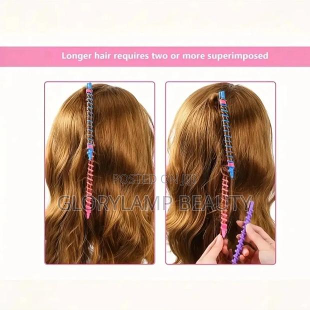 Spiral Hair Perm Rods – Easy Curl Styling Rollers 12pcs Mixed Colors · Photo 7