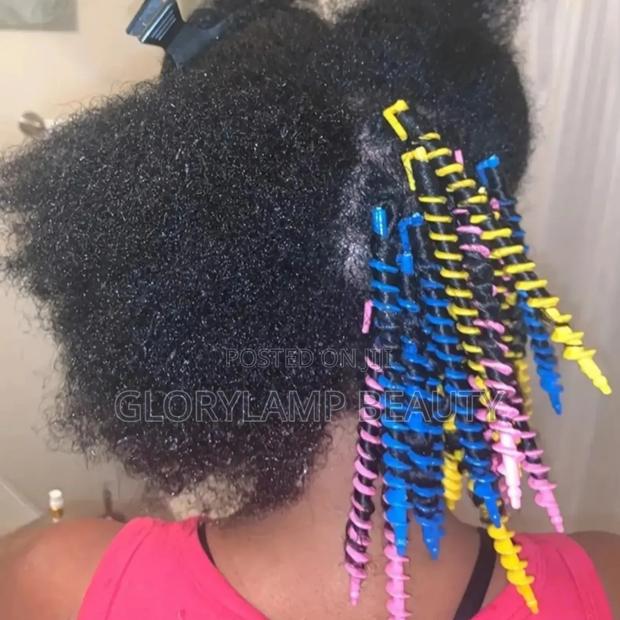 Spiral Hair Perm Rods – Easy Curl Styling Rollers 12pcs Mixed Colors · Photo 8