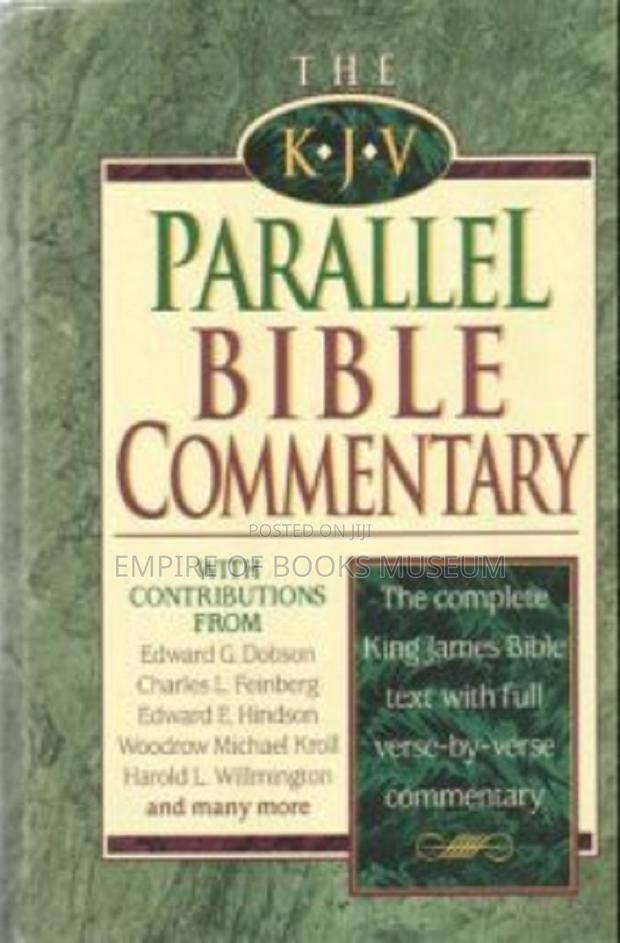 The King James Version Parallel Bible Commentary Hardcove · Photo 1