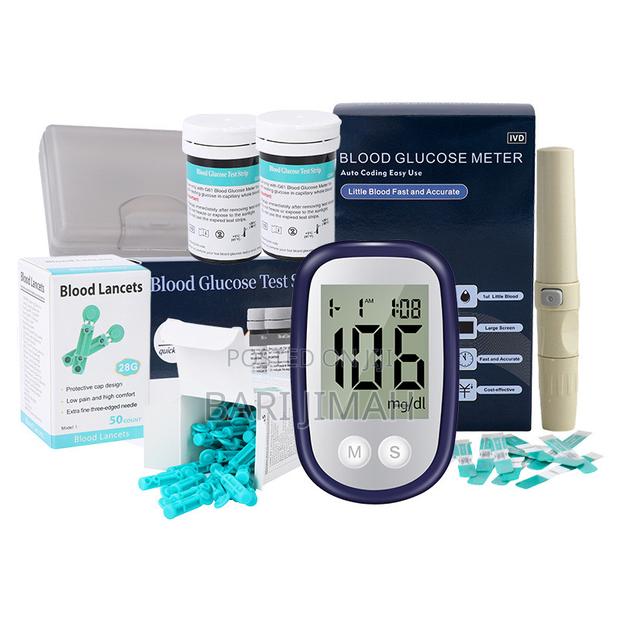 Auto Coding Glucometer Machine + 50 Test Strips and 50 Lancets · Photo 1