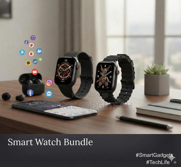 Smart Watch Bundle(Buy One Get One Free) · Photo 1