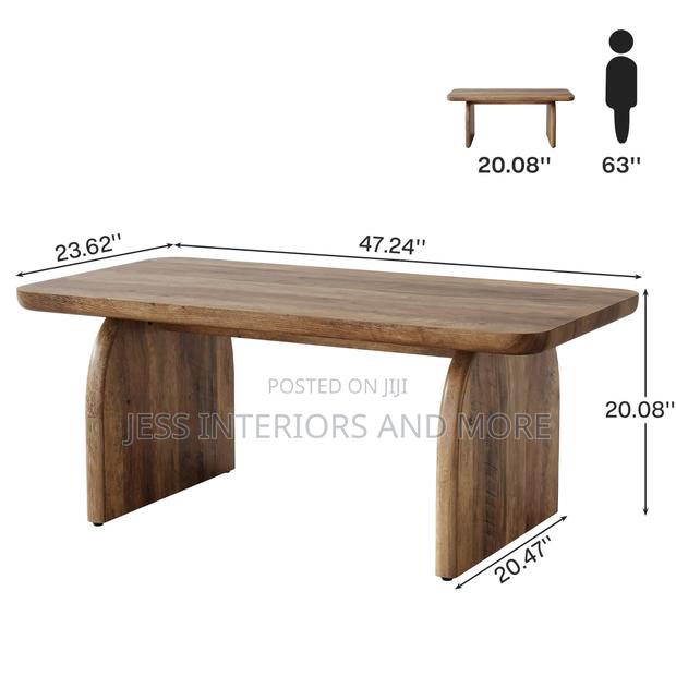 Center Table With Sturdy Base · Photo 2