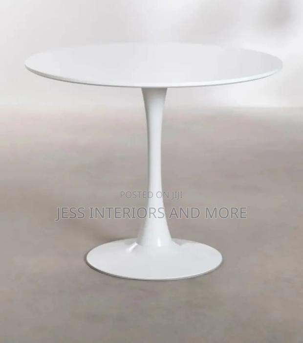 Dining Table (Round) White · Photo 1