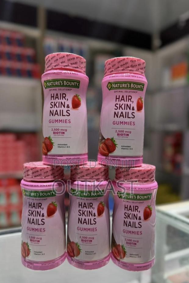 Nature’S Bountygummies Provide 2,500 MCG Biotin for Healthy Hair, Skin · Photo 1