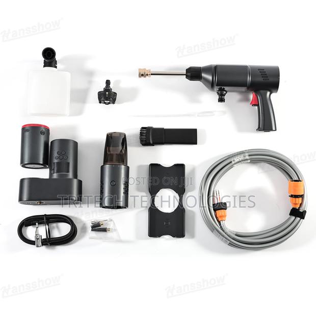 6-in-1 Tesla Jump Starter Kit With 100w Pressure Washer 19000p · Photo 4