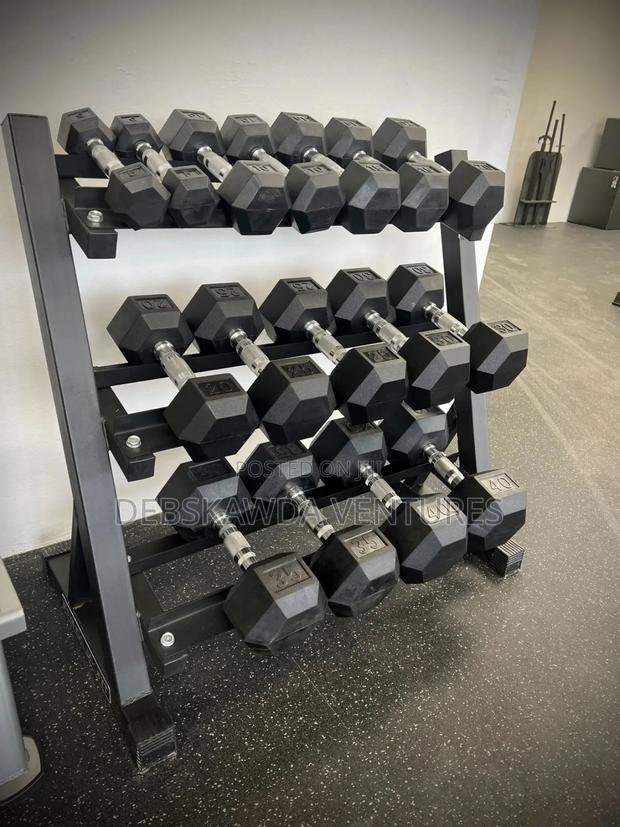 3 Level Commercial Rack(20pcs Of Dumbbells) · Photo 2