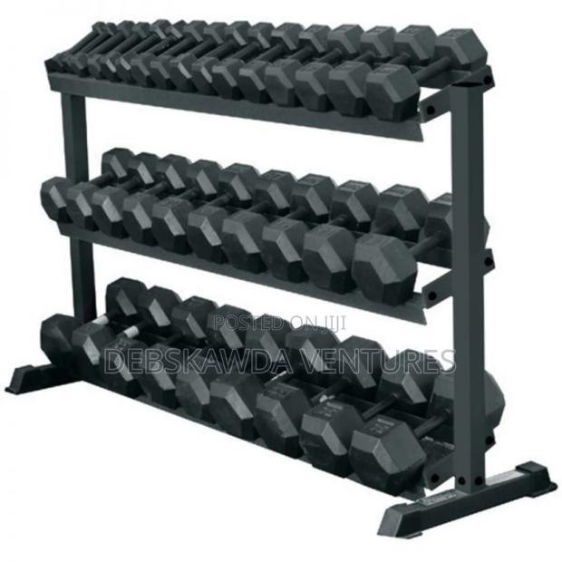 3 Level Commercial Rack(20pcs Of Dumbbells) · Photo 3