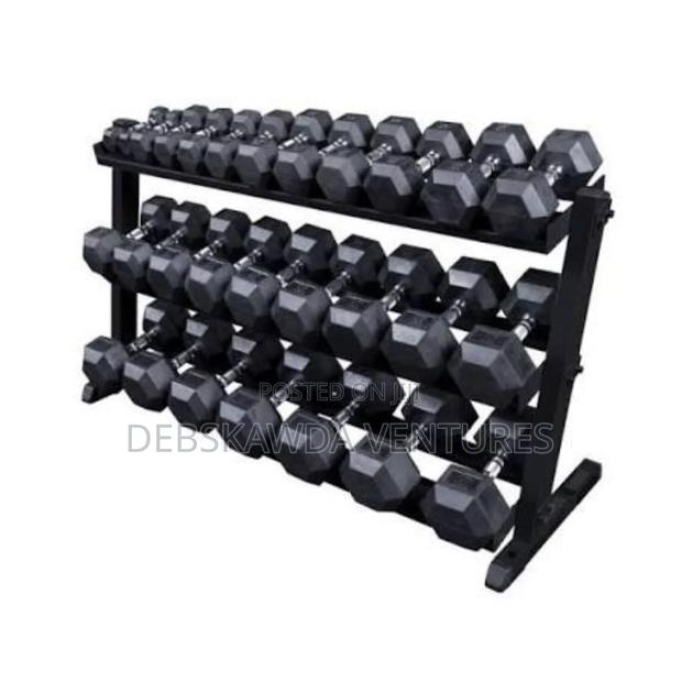 3 Level Commercial Rack(20pcs Of Dumbbells) · Photo 4