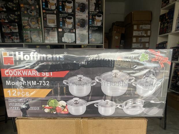 High Quality 12pcs Set Hoffmans Cooking Pots · Photo 1