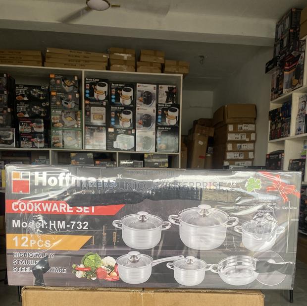 Hoffmans Quickly Heat 12pcs Set Cooking Pot · Photo 1