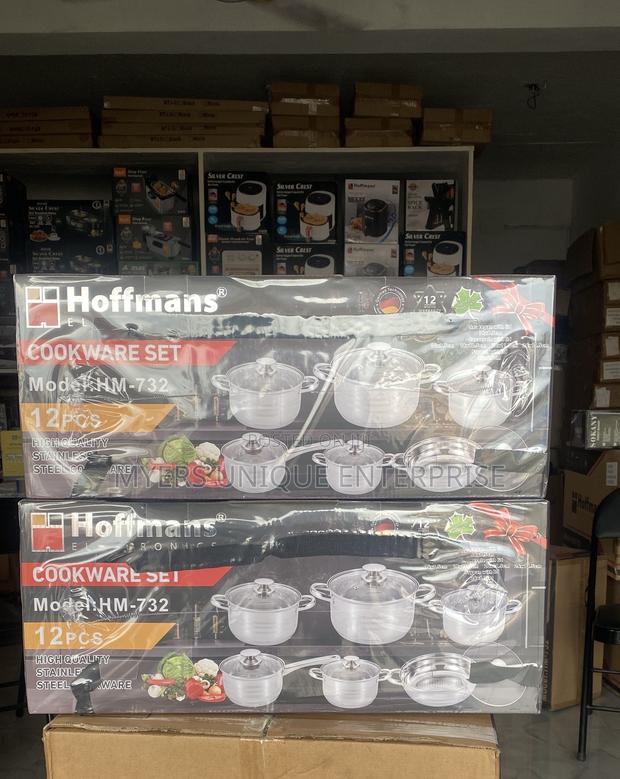 Hoffmans Stainless Steel 12pcs Pot · Photo 1