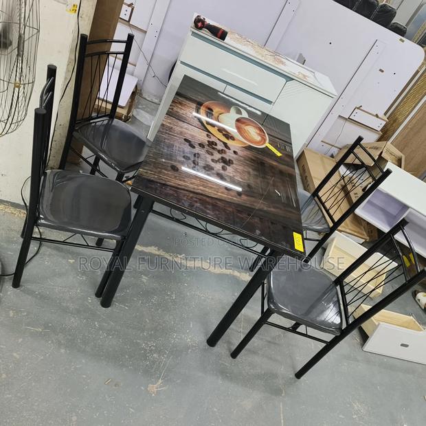 Dining Set With 4 Chairs · Photo 1