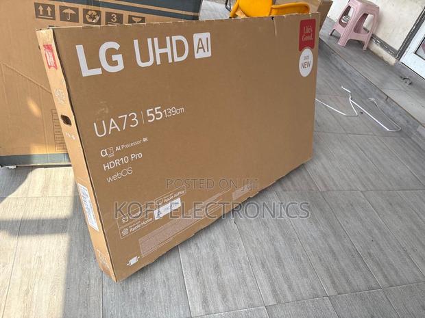 Advanced Lg Ua73 Uhd 55” Television Powerful, Sharp Immersive · Photo 1