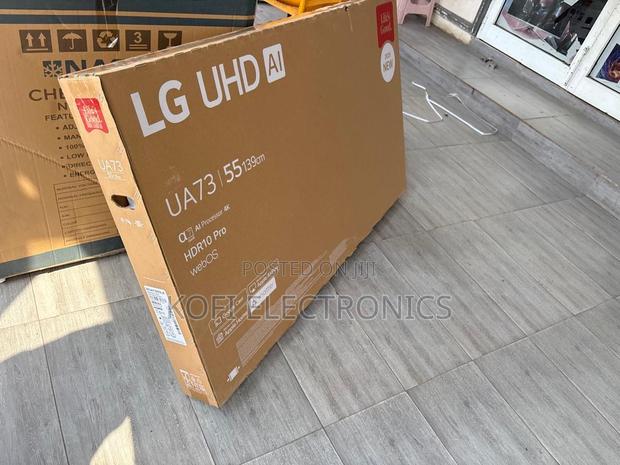 Advanced Lg Ua73 Uhd 55” Television Powerful, Sharp Immersive · Photo 2