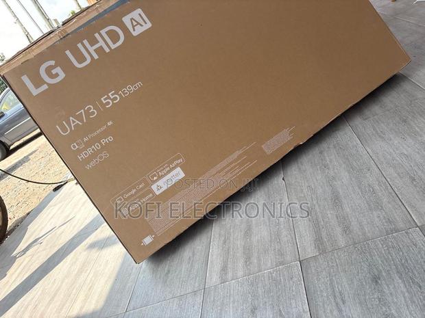 Refined Lg 55” Ua73 Uhd Smart Tv Sleek Design Intelligent Features · Photo 1
