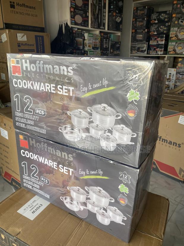 12pcs Cookware Set (Hoffmans) · Photo 1