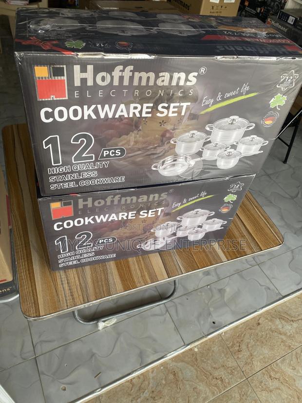 Hoffmans Cooking Pot Set ,Casserole With Lid(12pcs) · Photo 1