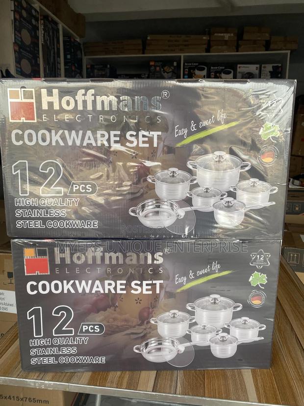 Cookware Set Hoffmans 12pcs ,Frypan With Lid · Photo 1