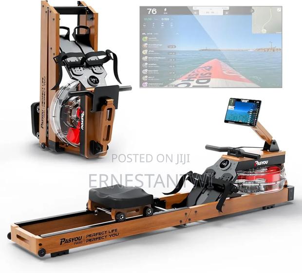 150kg Capacity Folding Rower Machine With Bluetooth From Pasyou, Uk · Photo 1