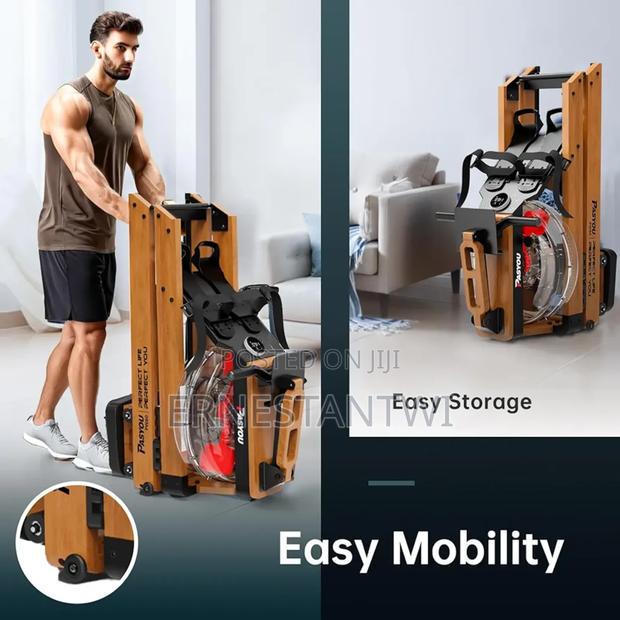 150kg Capacity Folding Rower Machine With Bluetooth From Pasyou, Uk · Photo 3