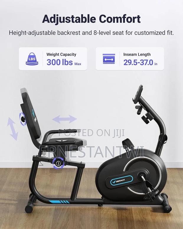 Recumbent Exercise Bike With Bluetooth Connectivity From Merach, Uk · Photo 3