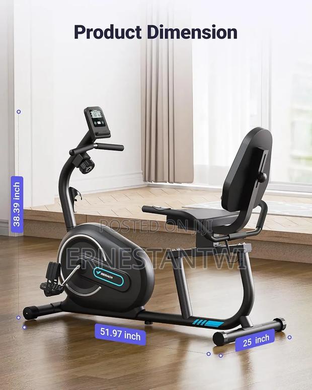 Recumbent Exercise Bike With Bluetooth Connectivity From Merach, Uk · Photo 4