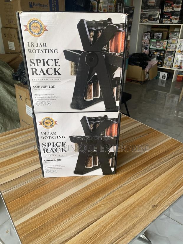 Durable 360 Food Safe Plastic Spice Rack · Photo 1